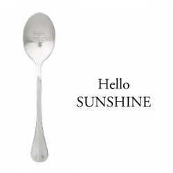 Cucchiaio con messaggio - Ciao raggio di sole - One Message Spoon