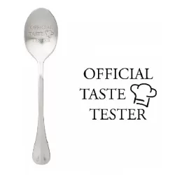 Cucchiaio con messaggio - Tester ufficiale del gusto - One Message Spoon