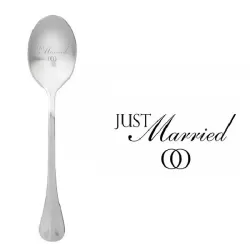 Cucchiaio con messaggio - Novelli sposi - One Message Spoon