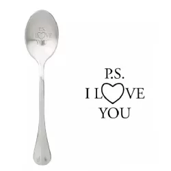 Cucchiaio con messaggio - P.S. lplILoveYou - One Message Spoon