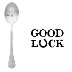 Cucchiaio con messaggio - Buona fortuna - One Message Spoon