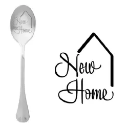 Cucchiaio con messaggio - Nuova casa - One Message Spoon