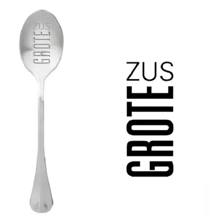 Cucchiaio con messaggio - Sorella maggiore - One Message Spoon