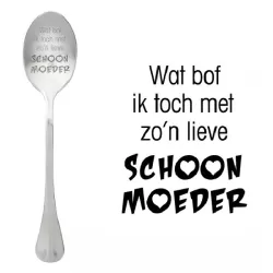 Cucchiaio con messaggio - Cara suocera - One Message Spoon