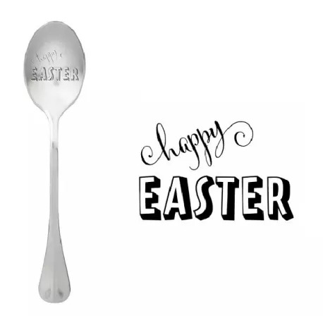 Cucchiaio con messaggio - Buona Pasqua - One Message Spoon
