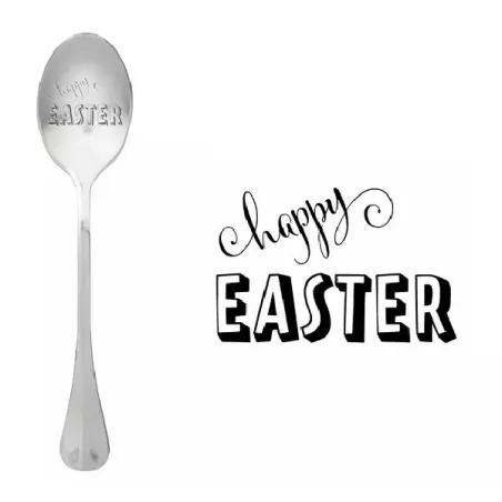 Cucchiaio con messaggio - Buona Pasqua - One Message Spoon