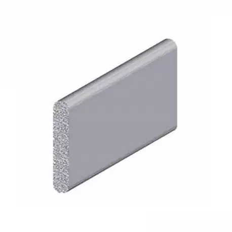 Alluminio piatto Mm.30x4 H.100 argento peso tende