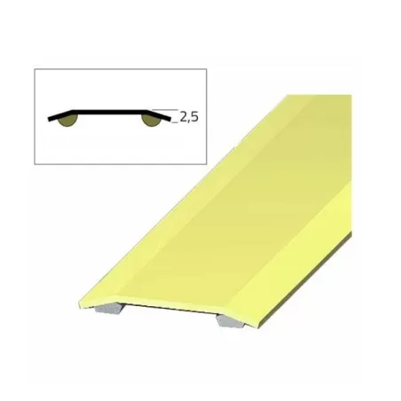 Passatoia adesiva ottone piana Cm.90 sezione Mm.38x2,5