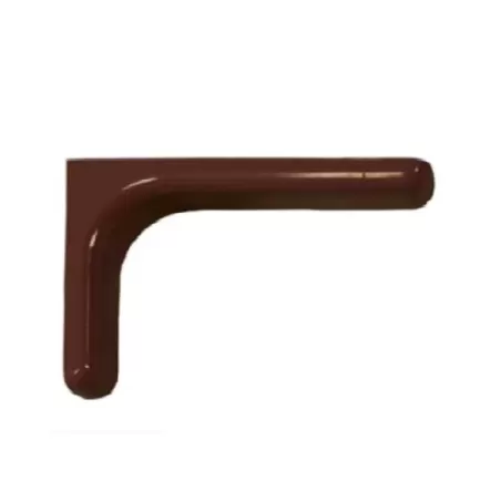 Mensola ricoperta marrone Cm.18
