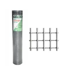 Rete elettrosaldata zincata 12.0x25.0-1.45 H.80 Mt.1