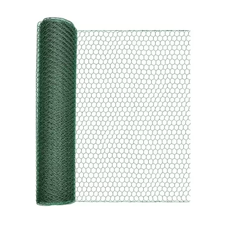 Rete plastica esagonale verde H.100 Mt.1