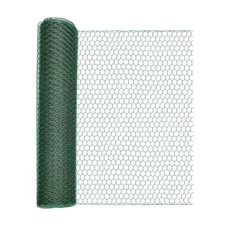 Rete plastica esagonale verde H.100 Mt.1