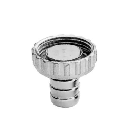 Raccordo portagomma rubinetto ottone cromato femmina f3/4