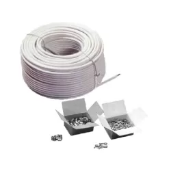 Bris bris spiralino per tende con accessori Mt.1