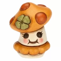 Fungo Ronnie giallo con quadrifoglio portafortuna Racconti d'Autunno - Thun