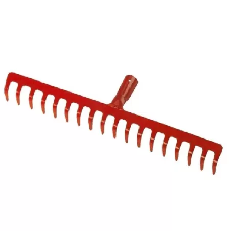 Rastrello acciaio 18 denti spessore Mm.5
