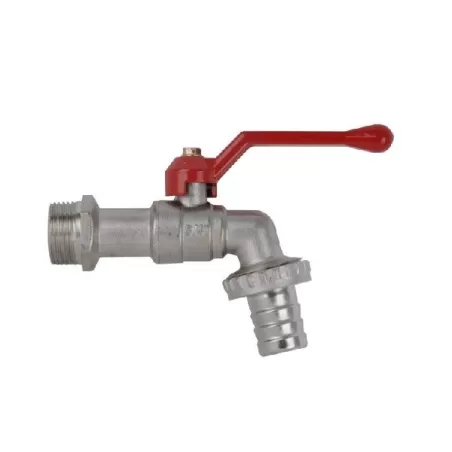 Rubinetto ottone sfera 3/8 portagomma 1/2