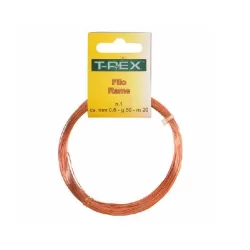 Filo rame Nr.1 Mm.0,60 Gr.50 Mt.22