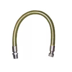 Tubo gas inox maschio 1/2 - femmina 1/2 Cm.150 rivestito Mg-Flex