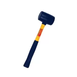 Mazzuola gomma nera con manico Mm.60