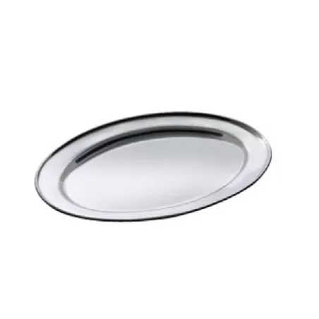 Vassoio ovale acciaio Cm.35x22