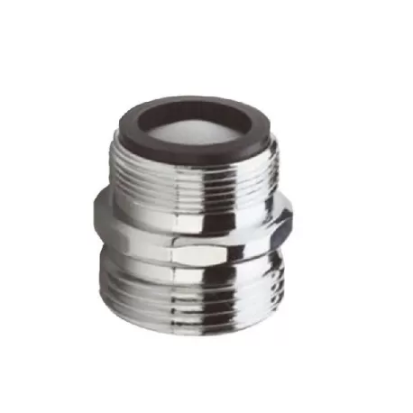 Adattatore con aeratore maschio 24 - maschio 3/4