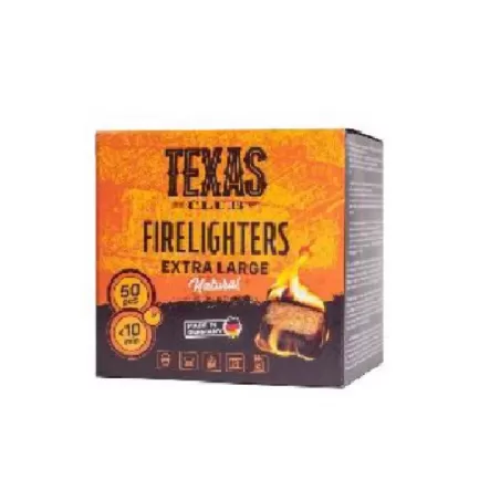 Accenditore bio original XL50 pezzi - Texas Club