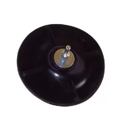 Platorello gomma Mm.125 codulo 338 gambo Mm.6