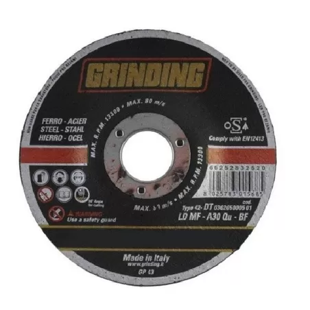 Disco abrasivo ferro Mm.230x3,2 Foro Mm.22,2