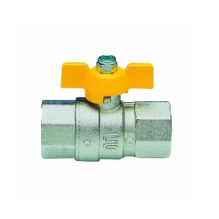 Valvola metano-gpl attacco filetto femmina - femmina 1/2