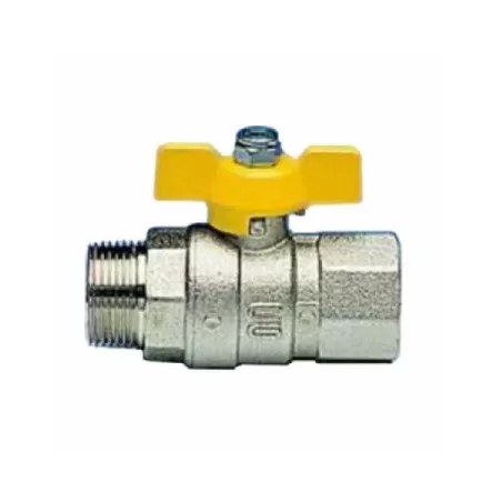 Valvola metano-gpl attacco filetto maschio - femmina 1/2