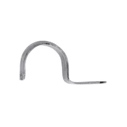 Graffa metallo fermatubi k Mm.25 blister Pz.8 fischer