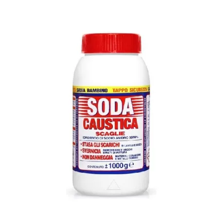 Soda caustica scaglie Kg. 1