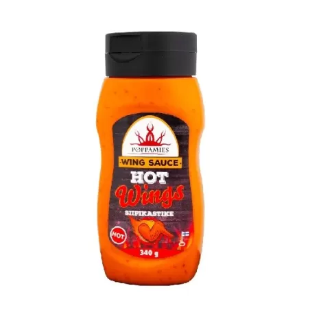 Salsa Bbq - Wing Sauce  Hot - Gr.340 - Poppamies