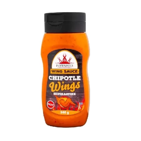 Salsa Bbq - Wing Sauce  Chipotle - Gr.340 - Poppamies