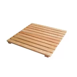 Pedana doccia legno Cm.55x69 H.4,5