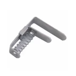 Fermatovaglie molla spirale nichelato Mm.60