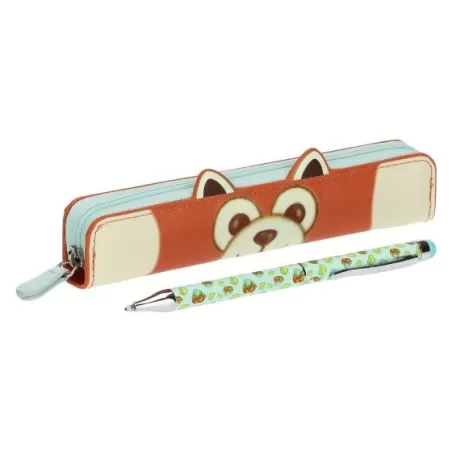 Penna con astuccio panda rosso Otto Dreamer - Thun