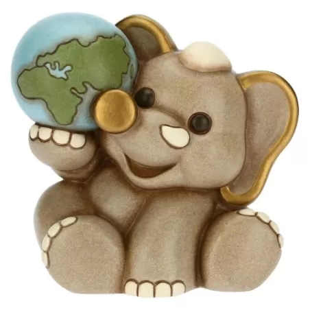 Elefante Elly con mondo - Thun