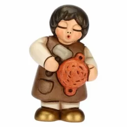 Venditore di pentole presepe classico, bianco - Thun