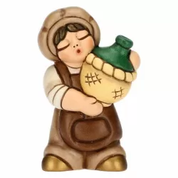 Oste con damigiana presepe classico, bianco - Thun