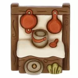 Banco delle pentole presepe classico, naturale - Thun