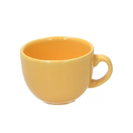 Tazza caffè senza piatto gialla