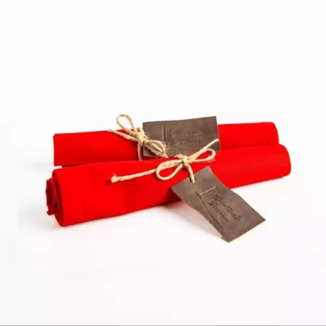 Tovagliolo Cm.45x45, Rosso - Wosde