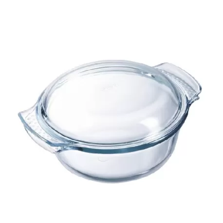 Casseruola pyrex Cm.27 Lt.3 con coperchio