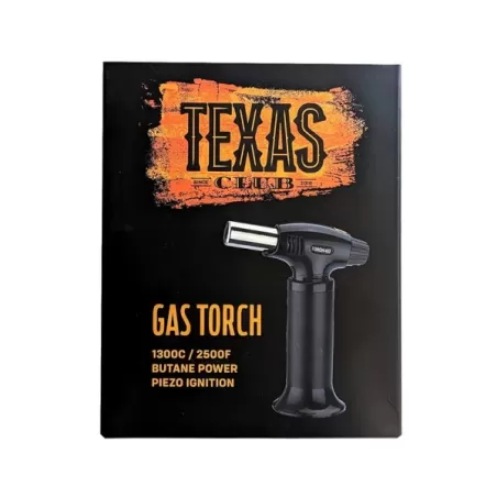 Accenditore a gas BS-400 (capacità Gr.10, fiamma regolabile) - Texas Club
