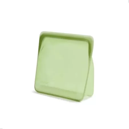 Stand-up mini - Lime - Sacchetto Trasparente in Silicone, Riutilizzabile - Stasher