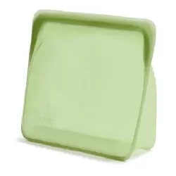 Stand-up mega - Lime - Sacchetto Trasparente in Silicone, Riutilizzabile - Stasher