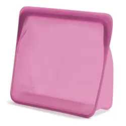 Stand-up mega - Rasperry - Sacchetto Trasparente in Silicone, Riutilizzabile - Stasher