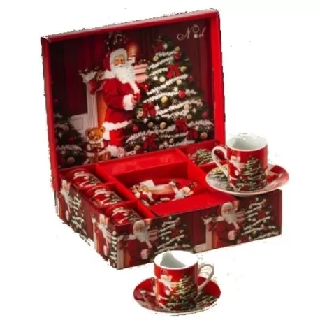 Set 6 tazze caffè Natale - Lamart